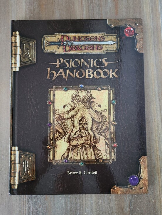 Dungeons & Dragons Other - 🧠 D&D Psionics Handbook Hardcover 3.5 Edition Dungeons And Dragons RPG Book